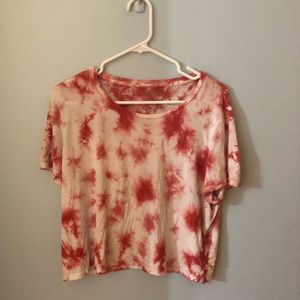 Tye-dye crop top